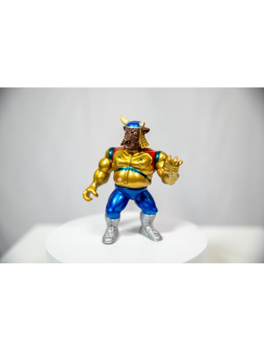 RARE Bull Buster Dual Face Monsters MOTU Knockoff 1993 Action Figure